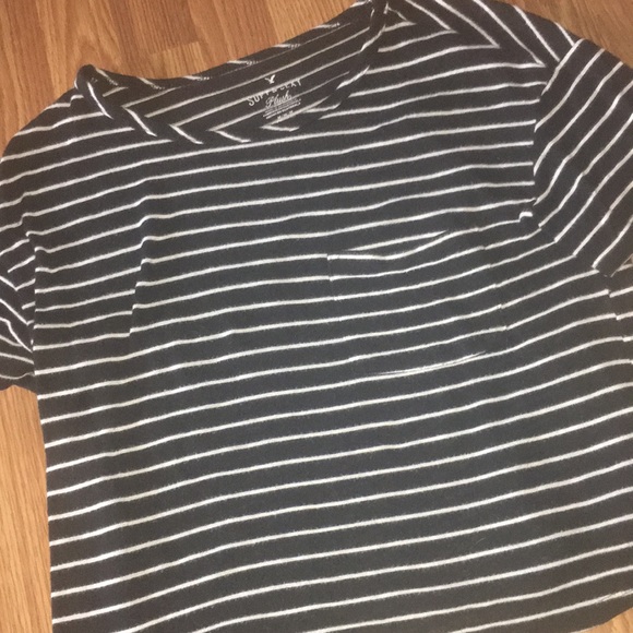 Medium America Eagle Crop Top - Picture 1 of 3